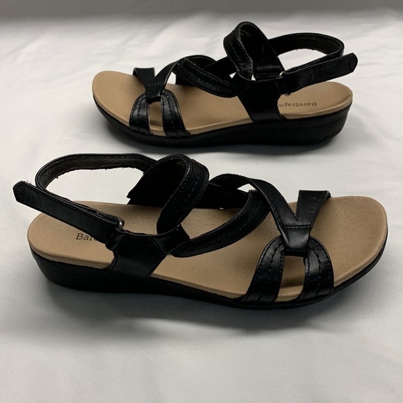 Bare Traps Jadra Sandals Criss Cross Detail Size 6M Colour Black - Picture 7 of 13
